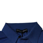 Blue Cashmere Short Sleeves Men Polo T-shirt