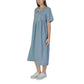 Light Blue Cotton Dress