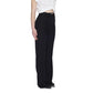 Black Polyester Jeans & Pant