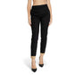 Black Viscose Jeans & Pant