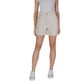 Beige Cotton Short