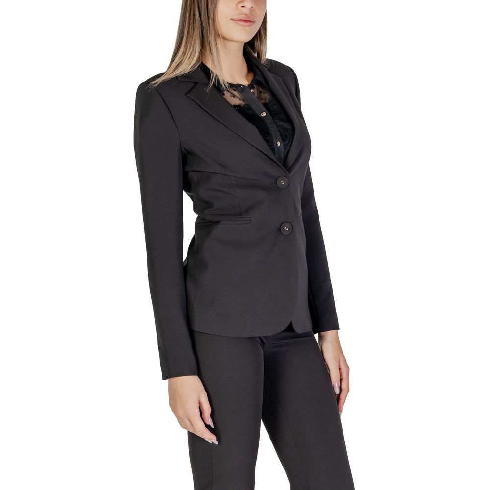 Black Polyester Suits & Blazer