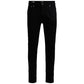 Black Cotton Jeans & Pant