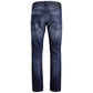 Blue Cotton Jeans & Pant