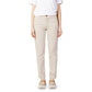 Beige Cotton Jeans & Pant