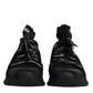 Black Sorrento Logo Men Sneakers Socks Shoes