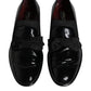 Black Leather Loafers Men Formal Dress Shoes