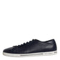 Black Low Top Men Saint Tropez Sneakers Shoes