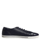 Black Low Top Men Saint Tropez Sneakers Shoes