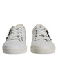 White London Heart Low Top Sneakers Shoes