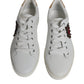 White London Heart Low Top Sneakers Shoes