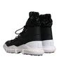 Black Nylon Galileo High Top Sneakers Shoes