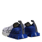 White Blue Low Top Sorrento Men Sneaker Shoes