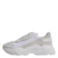 White Leather Daymaster Low Top Sneakers Shoes