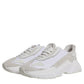 White Leather Daymaster Low Top Sneaker Shoes