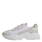 White Leather Daymaster Low Top Sneaker Shoes