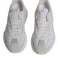 White Leather Daymaster Low Top Sneakers Shoes