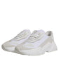 White Leather Daymaster Low Top Sneakers Shoes