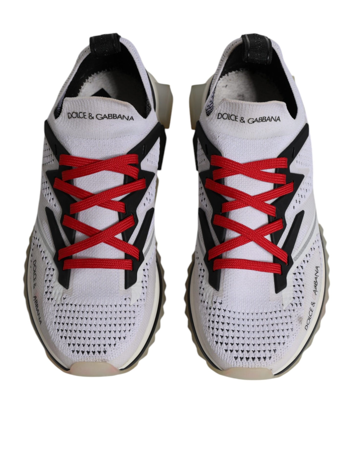 White SORRENTO Sport Stretch Sneakers Shoes