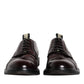 Bordeaux Leather Derby Formal Dress Shoes