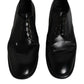 Black Leather Derby Formal Men Dress Shoes