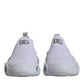 White Slip On Wave Low Top Men Sneakers Shoes