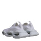 White Slip On Wave Low Top Men Sneakers Shoes