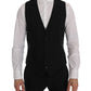 Elegant Striped Vest Waistcoat