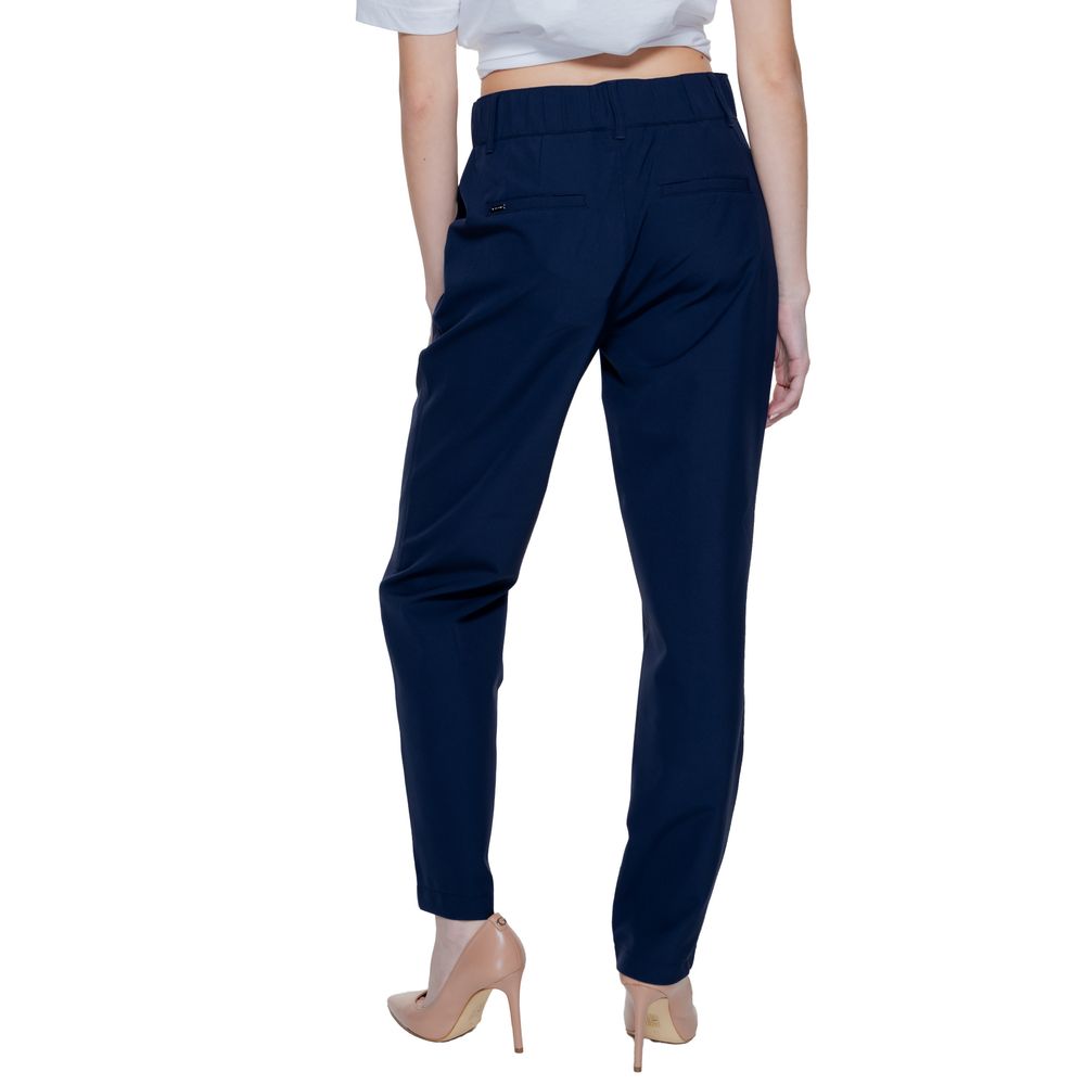 Blue Polyamide Jeans & Pant