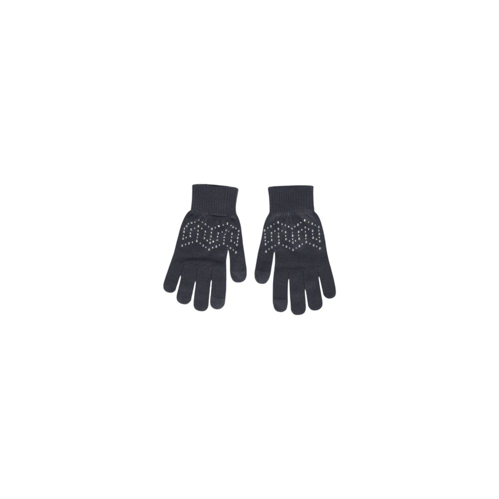 Gray Recycled Polyester Glove