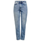 Light Blue Cotton Jeans & Pant