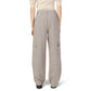 Beige Polyester Jeans & Pant