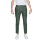 Green Linen Jeans & Pant