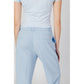 Blue Polyester Jeans & Pant