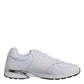 White Logo Leather Casual Men Sneakers Shoes