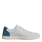 White London Calf Leather Sneakers Shoes