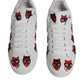 White Devil Face Portofino Sneakers Shoes