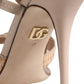 Beige Keira Slingback Heels Sandals Shoes