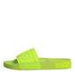 Green Rubber Slides Sandals Beachwear Shoes