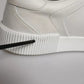 White Miami Leather Low Top Sneakers Shoes