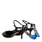 Black Pineapple Bellucci Heels Sandals Shoes