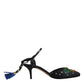 Black Pineapple Bellucci Heels Sandals Shoes