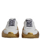 White Gold Daymaster Low Top Sneakers Shoes