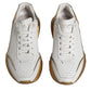 White Gold Daymaster Low Top Sneakers Shoes