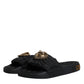 Black Devotion Beachwear Sandals Shoes