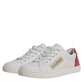 White London Calf Leather Sneakers Shoes