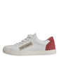 White London Calf Leather Sneakers Shoes