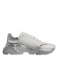 White Silver Daymaster Low Top Sneakers Shoes