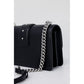 Black Polyester Handbag