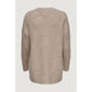 Beige Acrylic Sweater